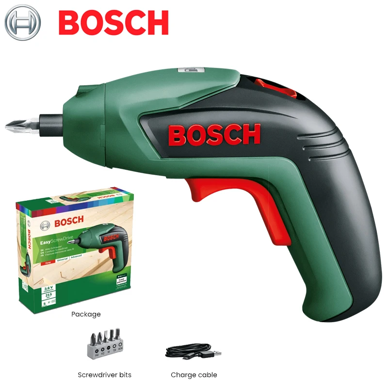 bosch easyscrewdrive motorista eletrico com cabo de carregamento usb 36v broca 45nm torque maximo ferramenta eletrica portatil faca voce mesmo ferramenta domestica 01