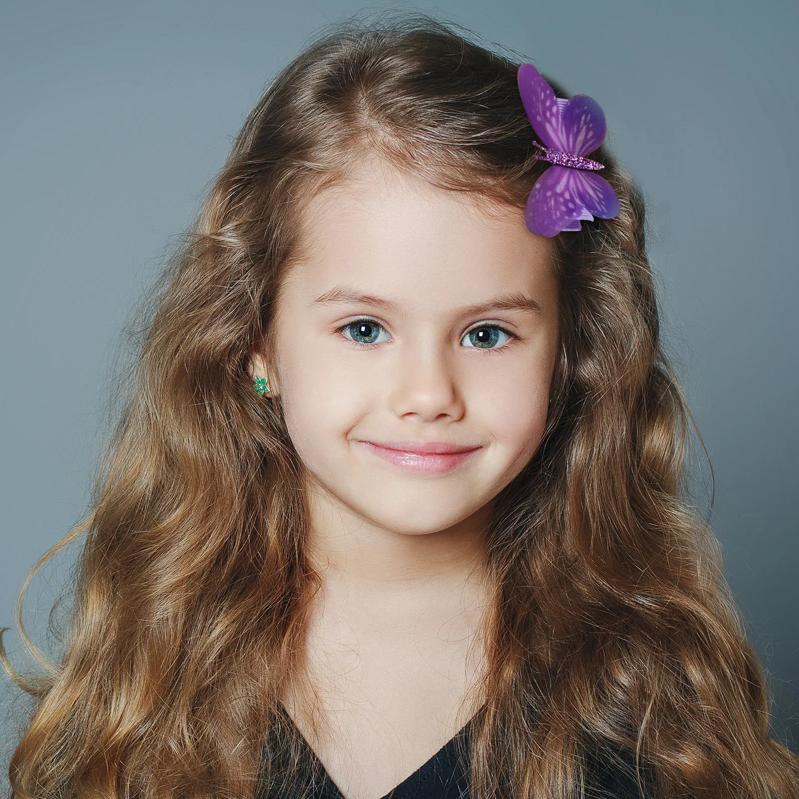 

Set of 4 Ancient Style Butterfly Hair Clips Fashionable Lightweight Hairpins Durable for Party Daily Girl Hair Accessories