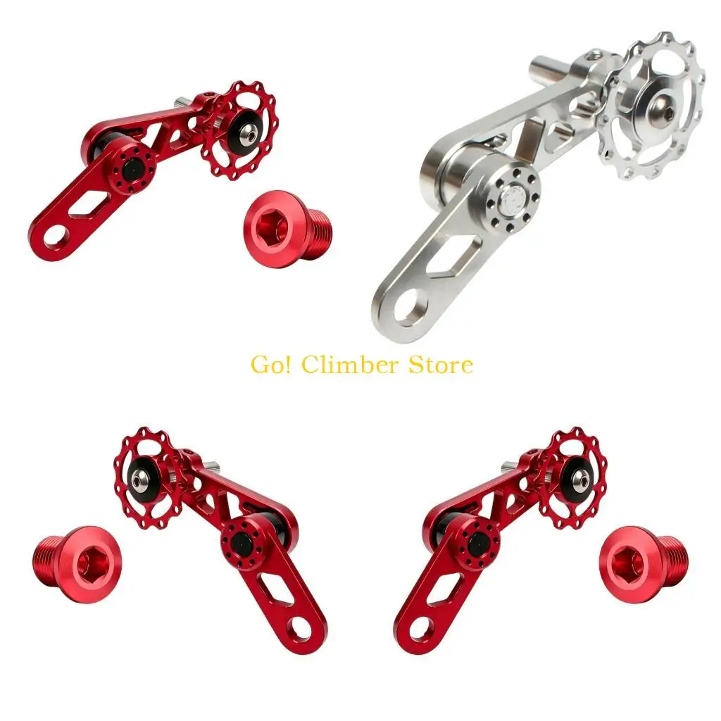 Q84C Metal Cycling Chain Guide Roller Assembly Folding Bike Chain Stabilizer for Small Wheel Single Speed Drive Line Service