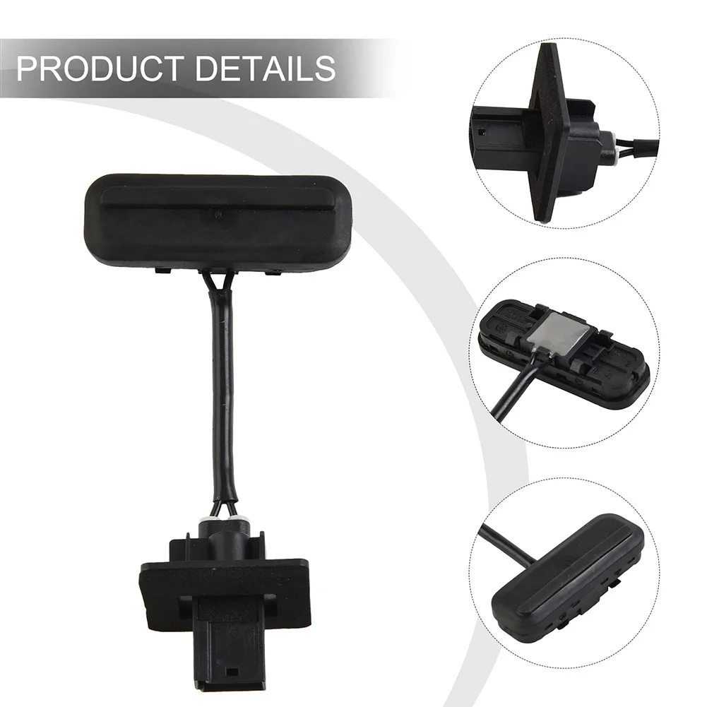

Practical Quality Useful Trunk Lid Switch Tailgate Switch 1pcs Accessories Black Car Plastic&Metal Replacement