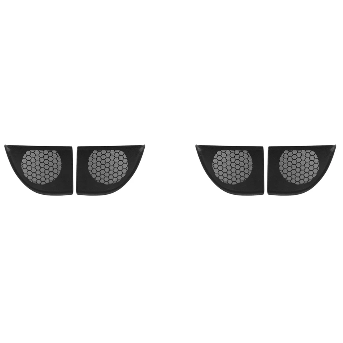 2X Car Front Door Speaker Cover Trim Speaker Grille for Mercedes-Benz CLC-Class Coupe W203 2008-2011 A20372703889051 L+R