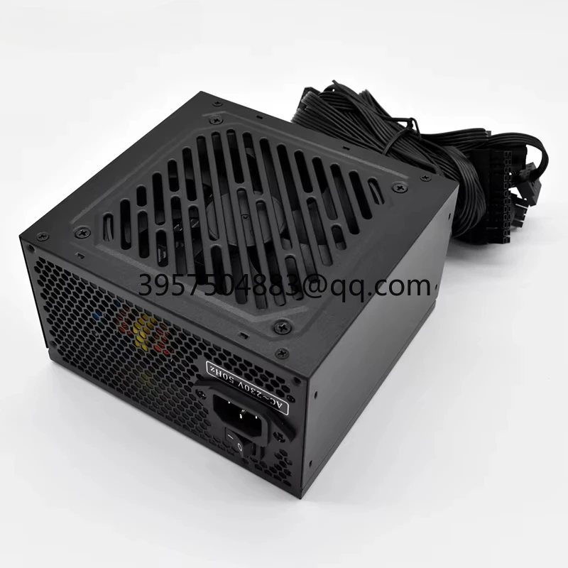 

PSU Ultra-silent PC Power Supply Supports 600W True Rating 500W BLACK FAN Inclined Reticulated Shell