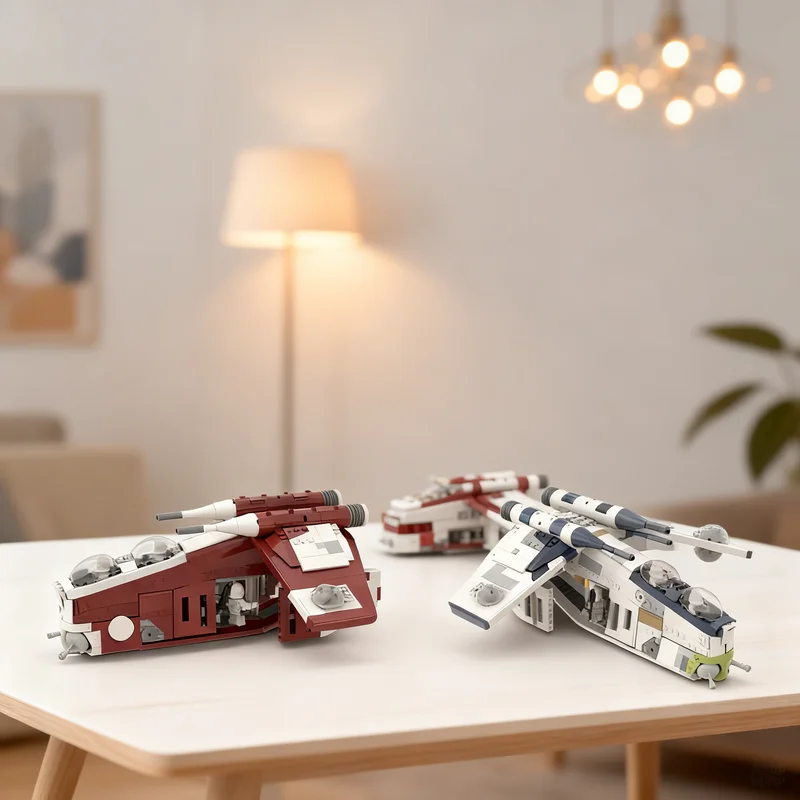

7736pcs MOC Playscale Republic Star Battle Model Building Blocks Toy Gift Creative Display Collectible Desk Premium Adult Kids