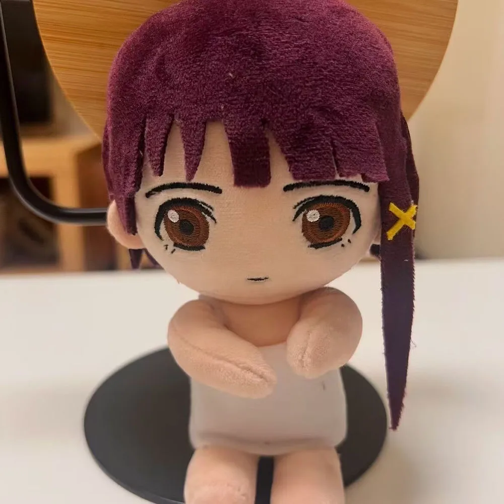 Anime 20cm Serial Experiments Lain Plush Doll with Clothes Lain Iwakura Stuffed Toy Decoration Fans Present Collect XMAS Gift