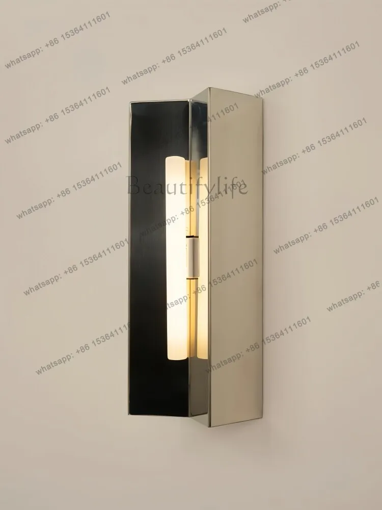 Factory Direct Sales Advanced Sense Stainless Steel Designer Industrial Living Room Luminous Objects