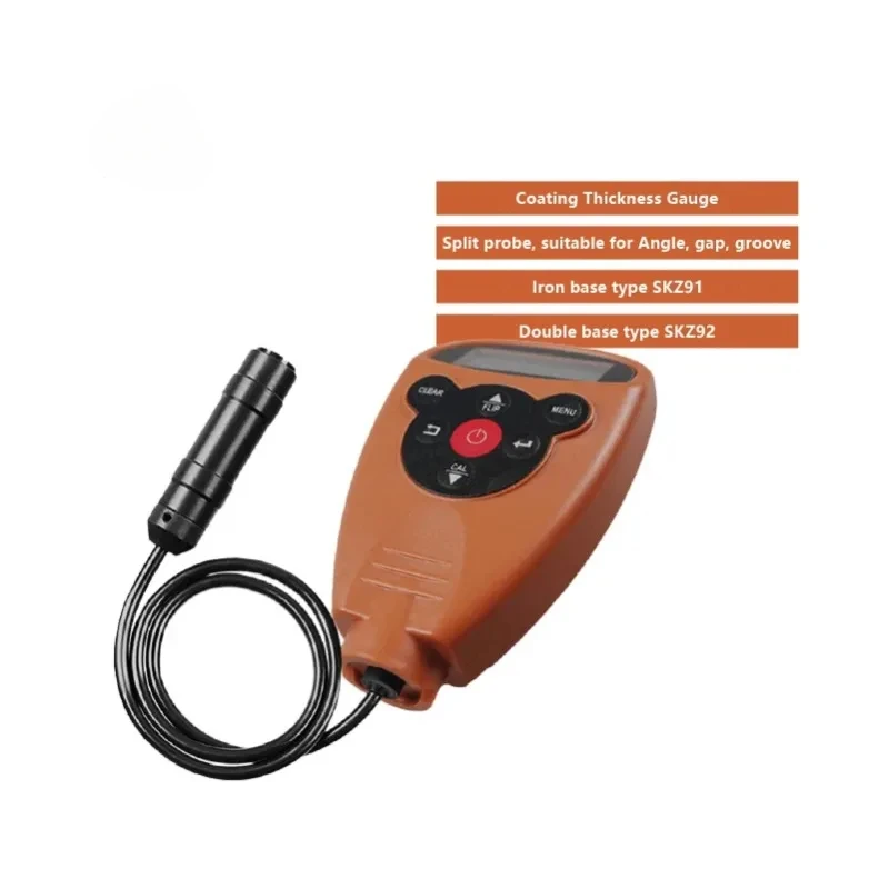 

SKZ92 Thickness Instrument Tester 0-1500um Meter Coating Gauge For Car