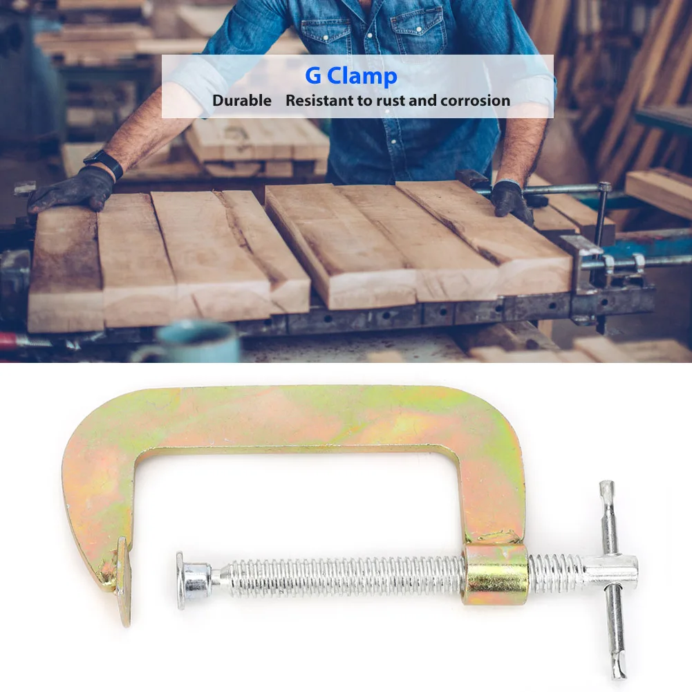 C Clamp G Clamp Woodworking Welding Fixture Hand Grip Holder Carpenter Tool Heavy Duty C Clamp