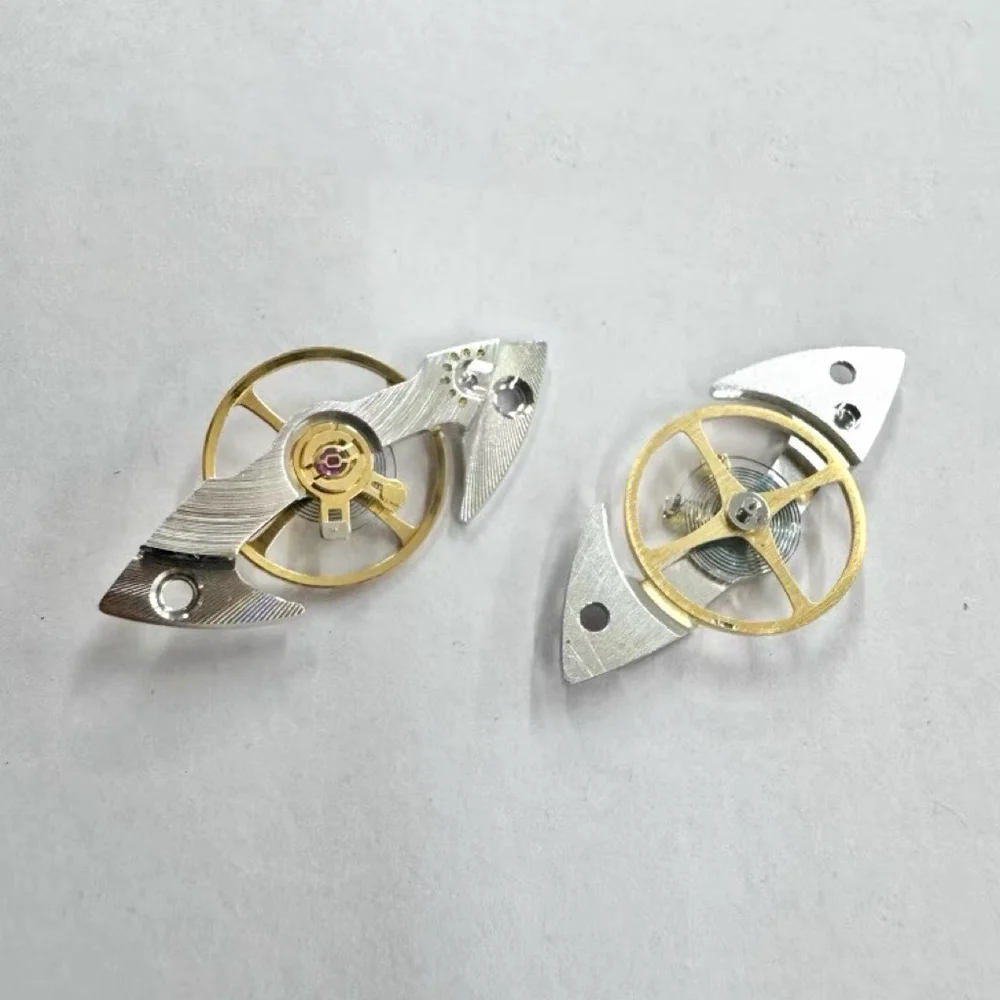 시계 액세서리 밸런스 휠 어셈블리 상하이 3235 무브먼트 시계 수리 부품 밸런스 휠 어셈블리에 적합