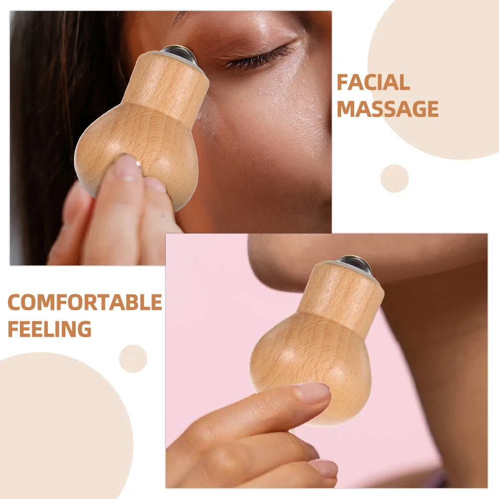 2pcs Face Tool Simulated Bulb Design Easy Clean Comfort Grip For Facial Skin Care Routine Women Gift Facial Tool Skincare Face