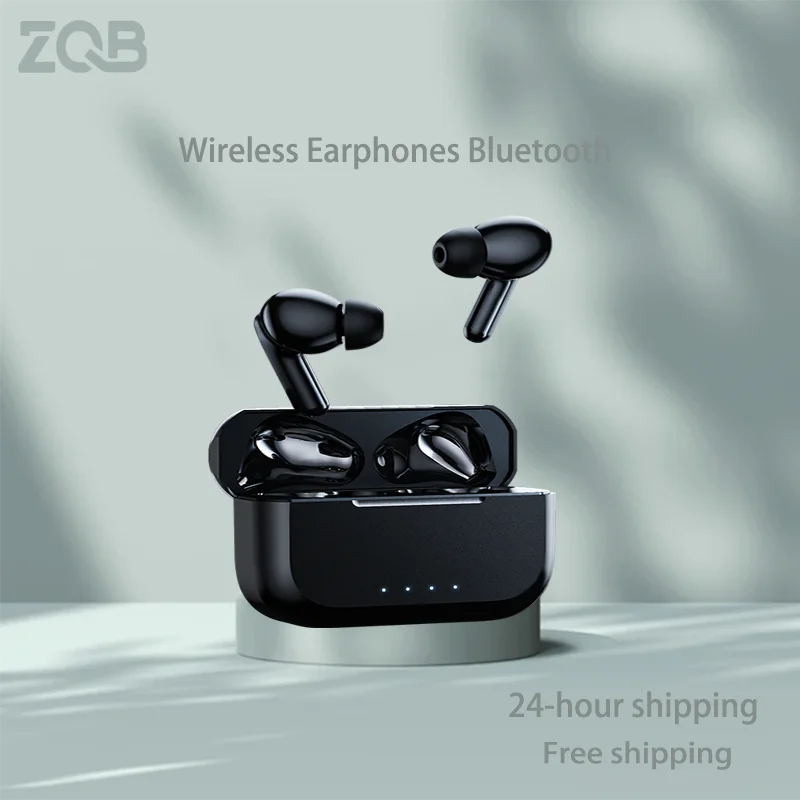 ZQB A3 Tws earphones wireless bluetooth 5.3 True Wireless Earbuds Touch Sport Headset Waterproof HD Calling Work On All Smartpho