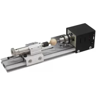 Miniature Mini Lathe Multifunctional Household 220v Car Bead Round Bead Bracelet Buddha Bead Machine DIY Wenwan Lathe