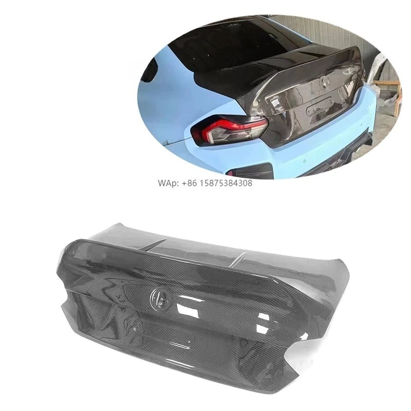 

CSL Style Car Carbon Fiber Rear Trunk for M2 G87