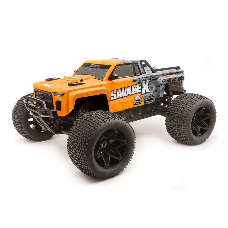 1/8 Brushless RC Car HPI Savage X Flux V2 GT-6 Big F Violent Head Up Flip Brushless Electric Feet 160101 Toy Gift