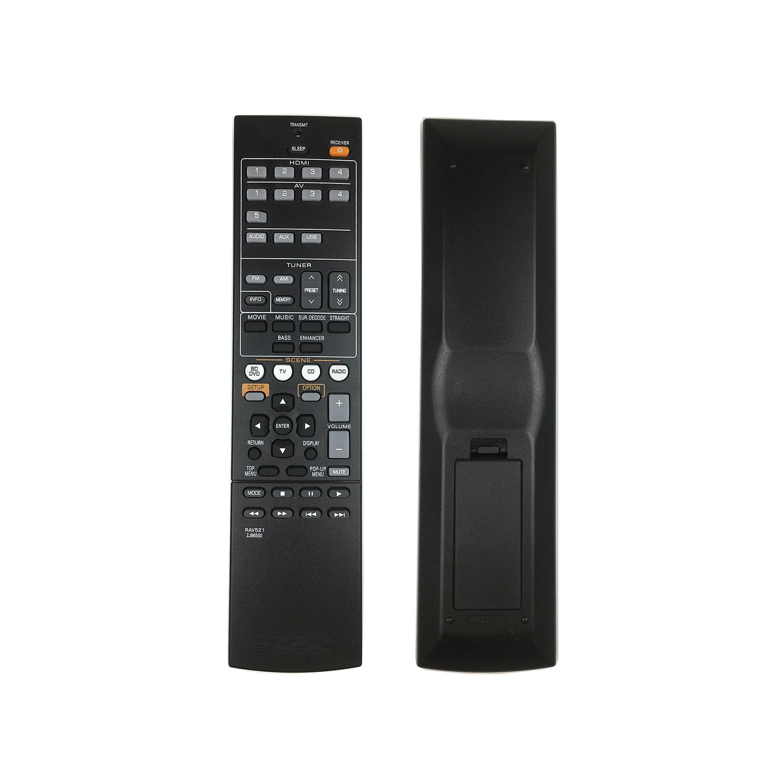 NEW RAV521 ZJ66500 Remote Control  for YAMAHA AV Receiver RX