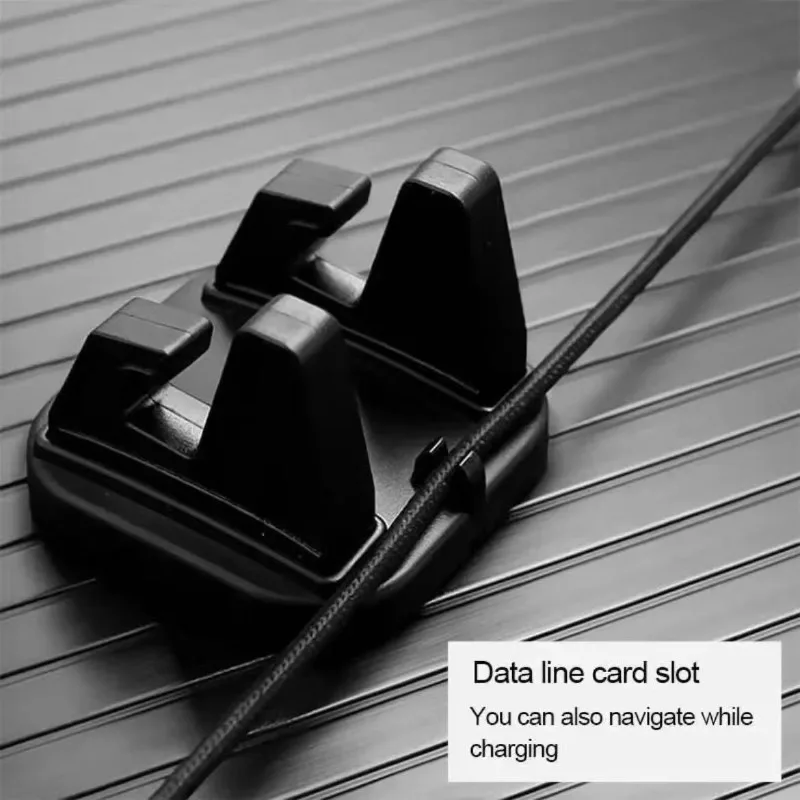 360 °   Support de téléphone portable rotatif Support de voiture Support de Navigation GPS antidérapant Support de voiture Support dans la voiture universel pour tous les téléphones