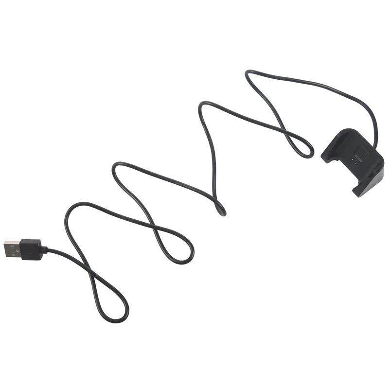 Cabo de carregamento USB ABGI 2X e base de carregamento para smartwatch Huami Amazfit Bip, edição Youth, e pulseira inteligente.