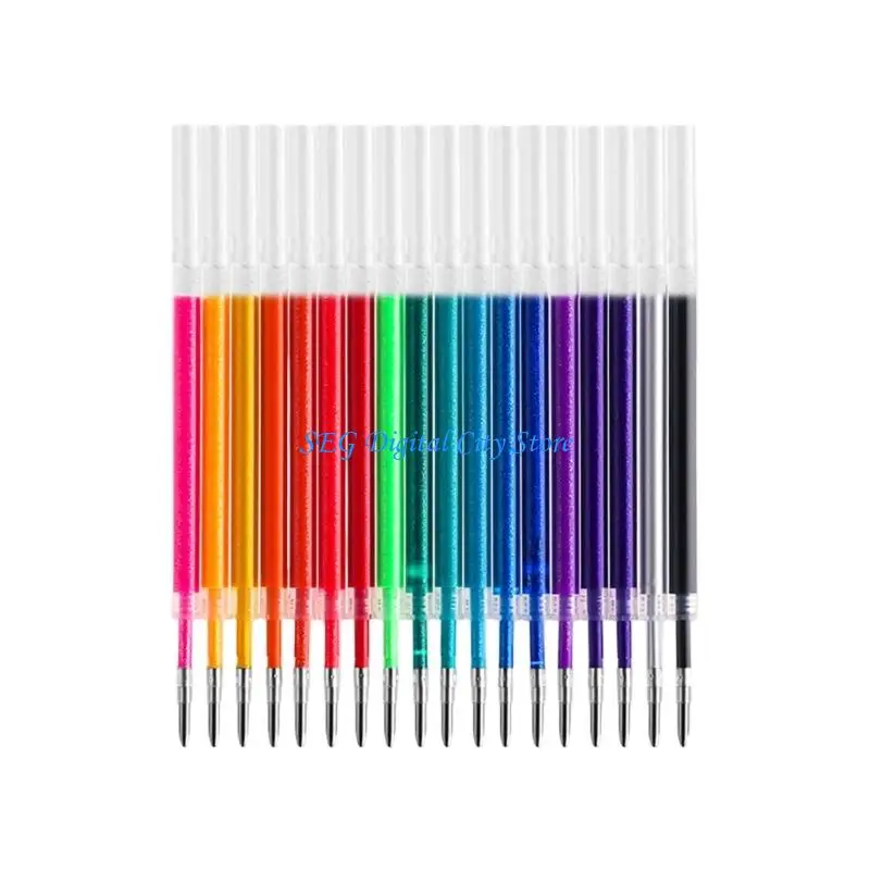 

U75B Shimmering Gel Inks Pen Refills 1.0MM For Journal Planner Scrapbooking Drawing