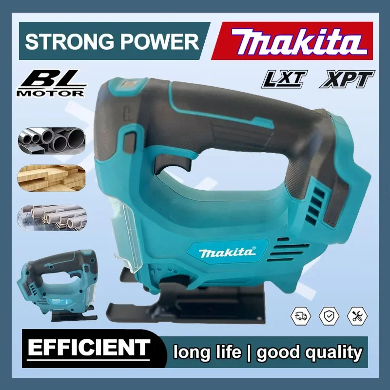 

Makita Portable Cordless Woodworking Multi-Function Design Jigsaw Electric Tool Compatible with 18V Battery