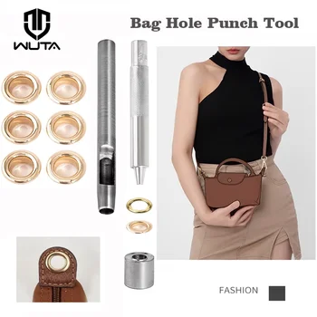 Outil de perforation pour sacs for Longchamp, installation d'oeillets métalliques, TarLII, tissu, toile, vêtement, papier, cuir, 007 ware, 1 jeu