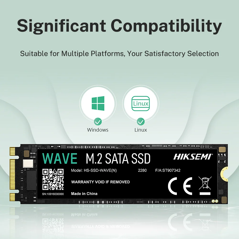 HIKSEMI WAVE(N) M.2 Sata SSD 128GB 256GB 512GB 1T 2T 2280 SATA3 노트북 PC용 내장 솔리드 스테이트 드라이브