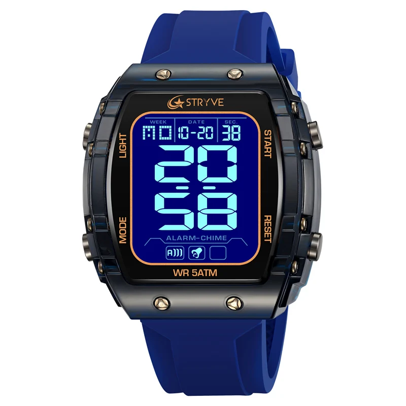 New Arrival STRYVE S8031 Students Digital Watches 5ATM Waterproof Sports Watches For Younth