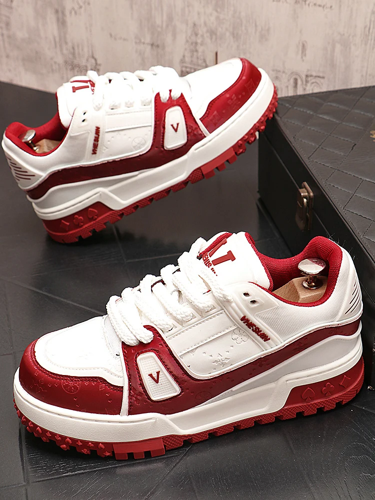 

Модная новая модная обувь для спорта и отдыха, удобные молодежные белые туфли с принтом