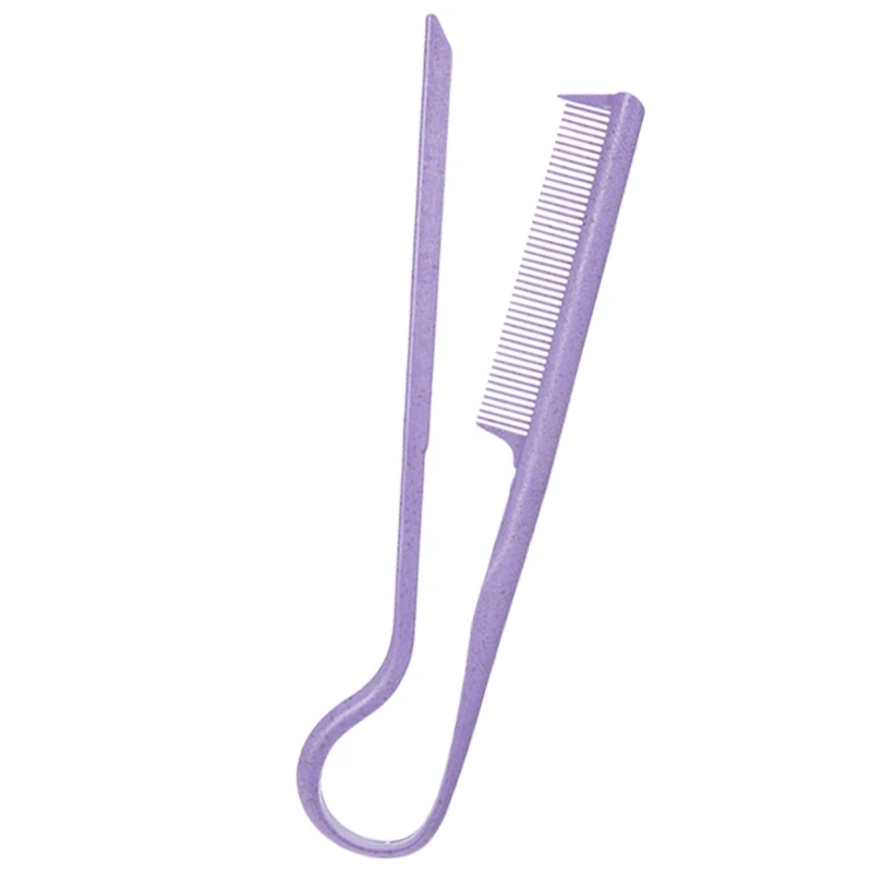 Peine alisador cabello para mujer, peines rectos en forma V, peine separación a uso rápido, envío directo