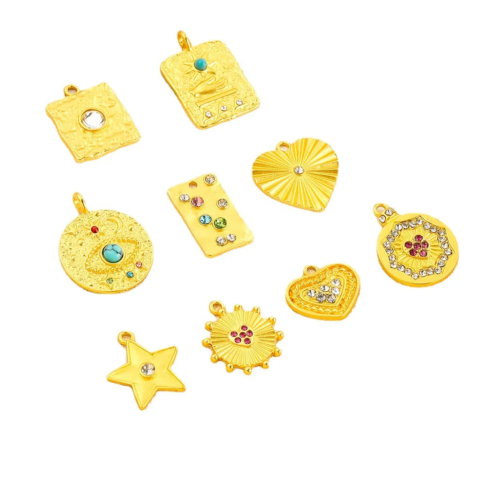 Retro Egyptian sunray alloy, DIY handcrafted accessories, fashionable clothing accessories