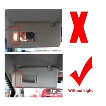 Sluneční clona do auta vhodná pro Nissan Altima 2013-2018 s krycí deskou zrcátka pro blokování slunečního světla 96401-3TA2A a 96400-3TA2A 10 nejlepší prodej Sluneční clony pro Nissan Tiida - №4