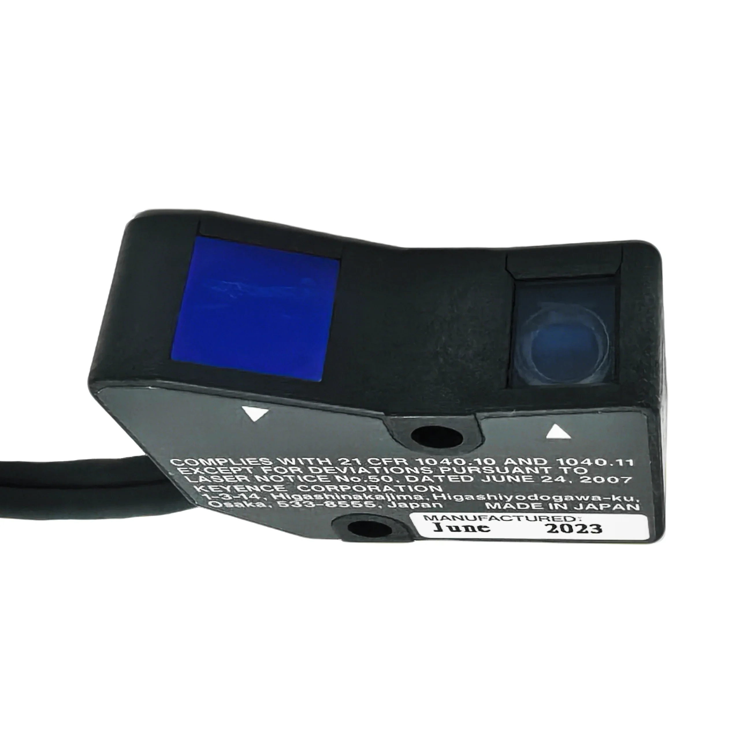 Digital Laser Sensor Head Ultra Small Spot Reflective Type LV-NH37 Small Parts Detection and Precision Positioning Application