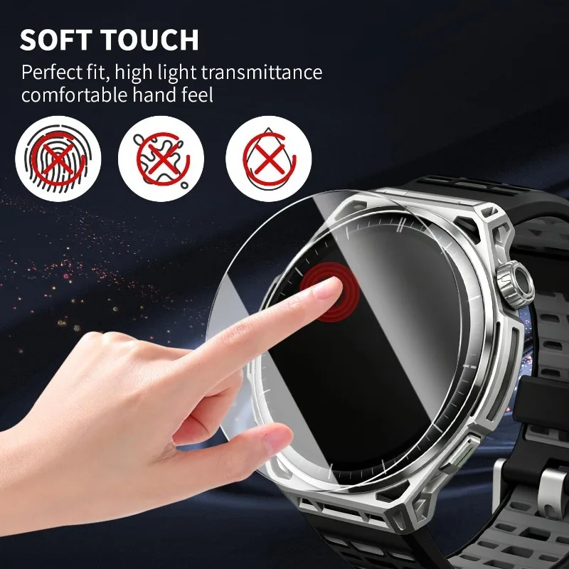 Tempered Glass Screen Protector for Amazfit Balance 3 2 Premium Full Coverage Protective Film Glass Protectors for Balance 3/2