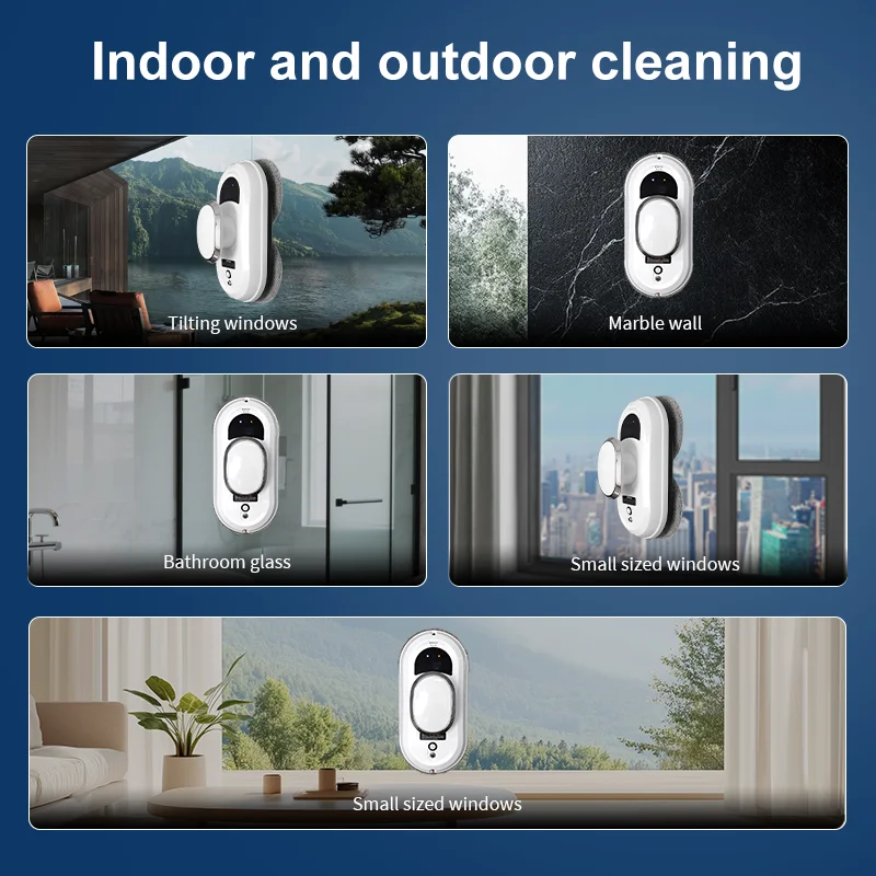 [Ultimate Window Cleaning Companion] Window Cleaning Robot 2.0, featuring 2024's latest technology, offers the best window clean