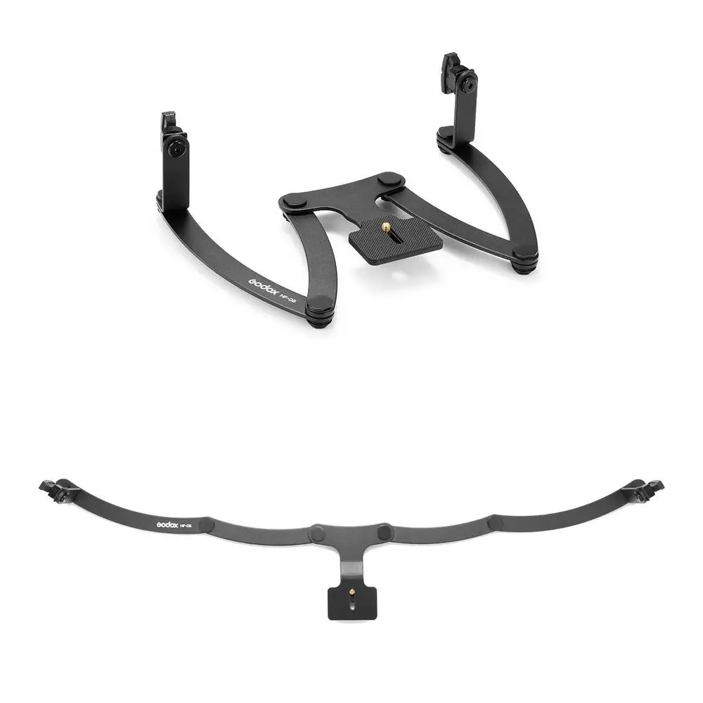 GODOX MF-DB MF-DD دعامة فلاش مرنة لتصوير الأسنان Godox MF12 Flash Macro متوافقة مع كاميرات Nikon/Sony DSLR