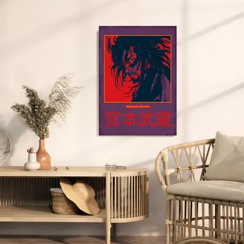 विंटेज जापानी एनीमे मंगा मियामोतो मुसाशी वागाबोंड बुशिडो योद्धा कला पोस्टर कैनवास पेंटिंग दीवार प्रिंट चित्र गृह सज्जा 10 best sales Mushishi - №7