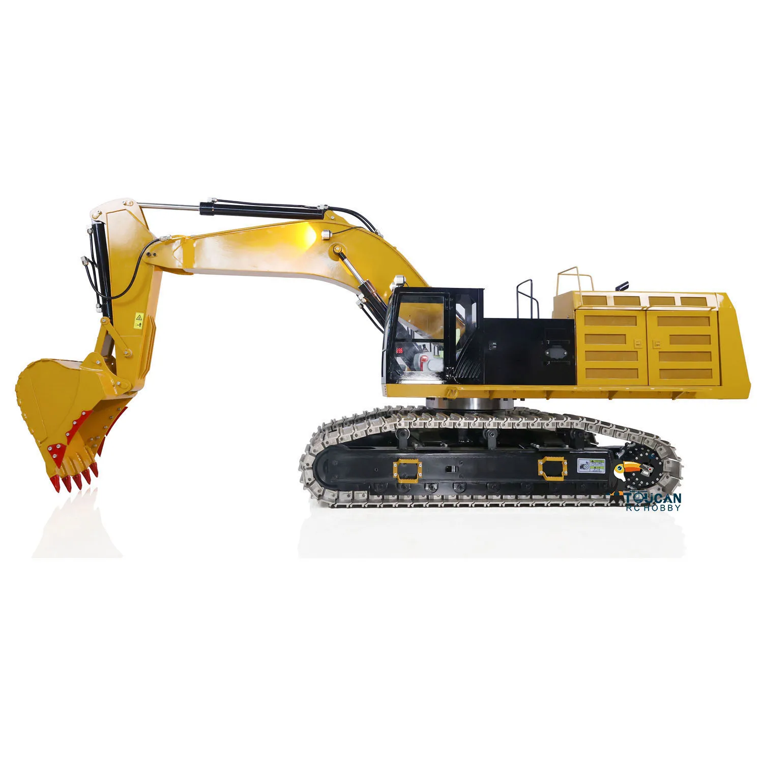 1/8 390F RC Metal Hydraulic Excavator RTR Track Heavy Duty Car PL18EV Construction Engineering Digger Vehicles Model Toy TH22724