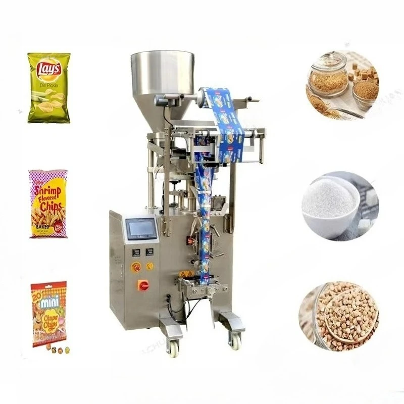 Custom Bee Honey Packaging Machine Automatic Vertical Sachet Filling Sealing For Granules Tea Coffee Ketchup Spice Liquid