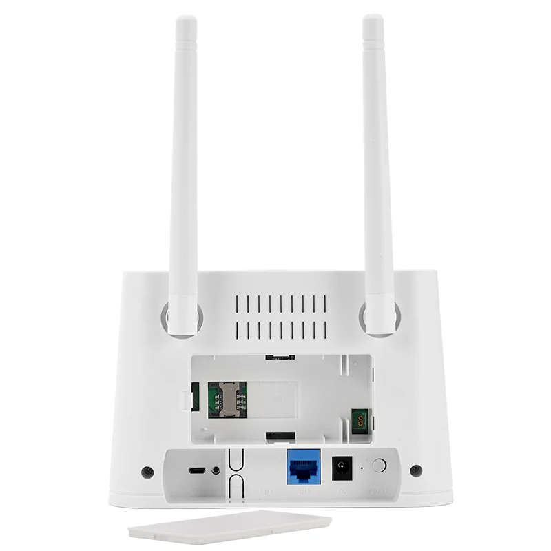 4G Lte Cpe 와이파이 라우터 잠금 해제 300Mbps, LAN 포트, SIM 카드 포함, 휴대용 2 안테나, 무선 와이파이 핫스팟 모뎀