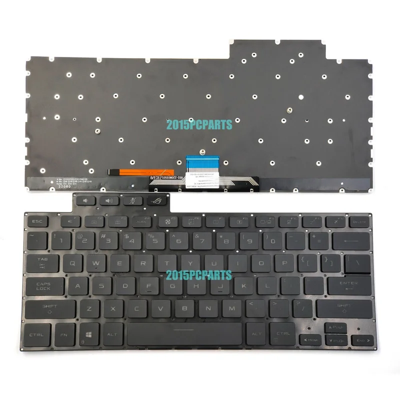 

A+New for Asus Zephyrus G15 GA503Q GA503QR GA503QS M16 GU603H Keyboard US Backlit
