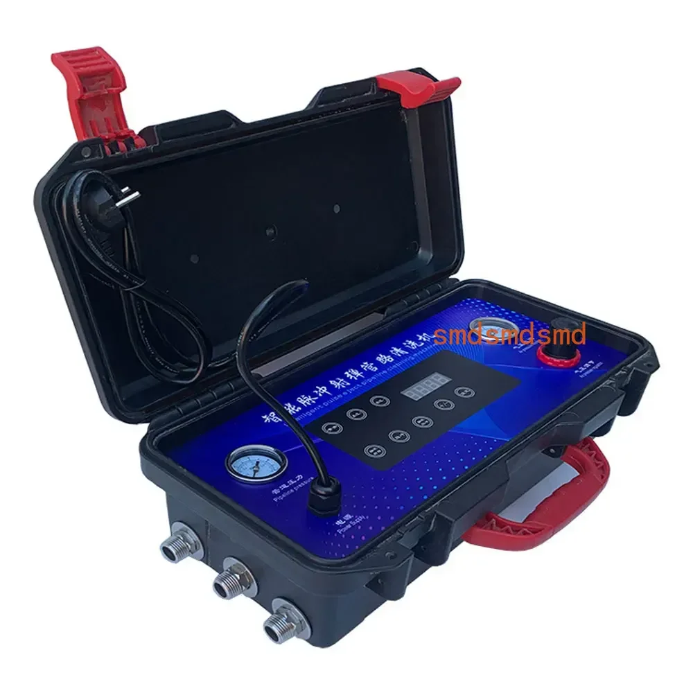 High Pressure Floor Heating Cleaning Machine Duct Air Conditioner Water Heater Pulse Multifunctional Commercial Cleaning Machine