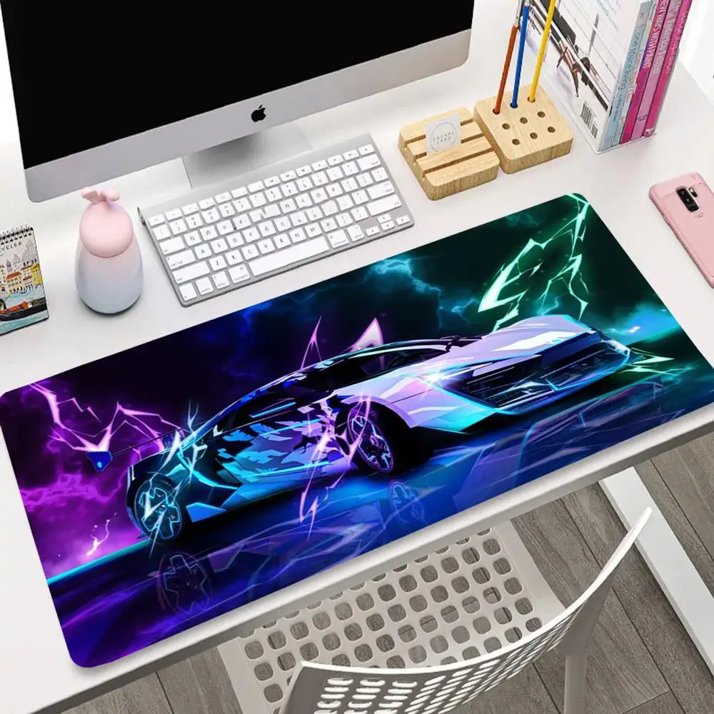

Cool and luminous sports car art design mousepad is made of high-quality anti-slip rubber suitable for racing enthusiasts office