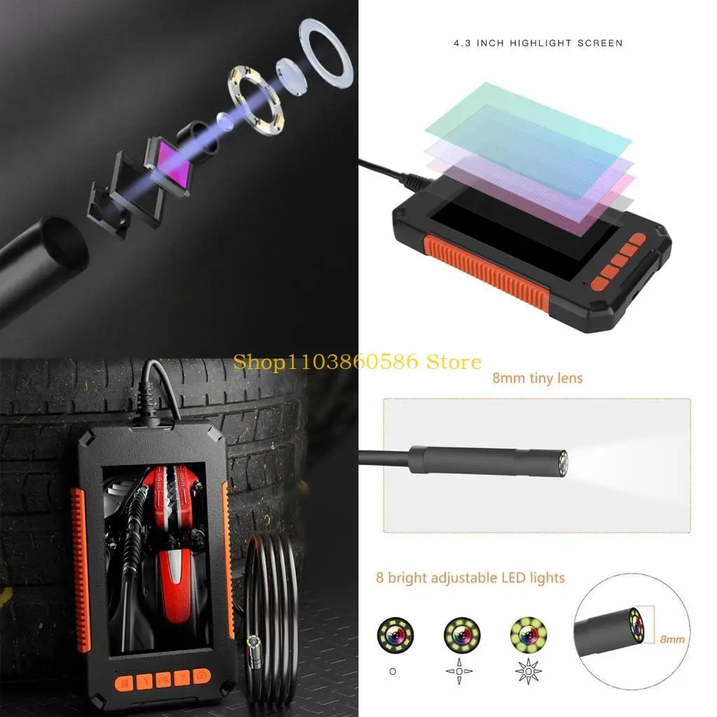 

242A 8.3 Эндоскоп эндоскоп эндоскоп Snake Endoscope Scome 2600MAH