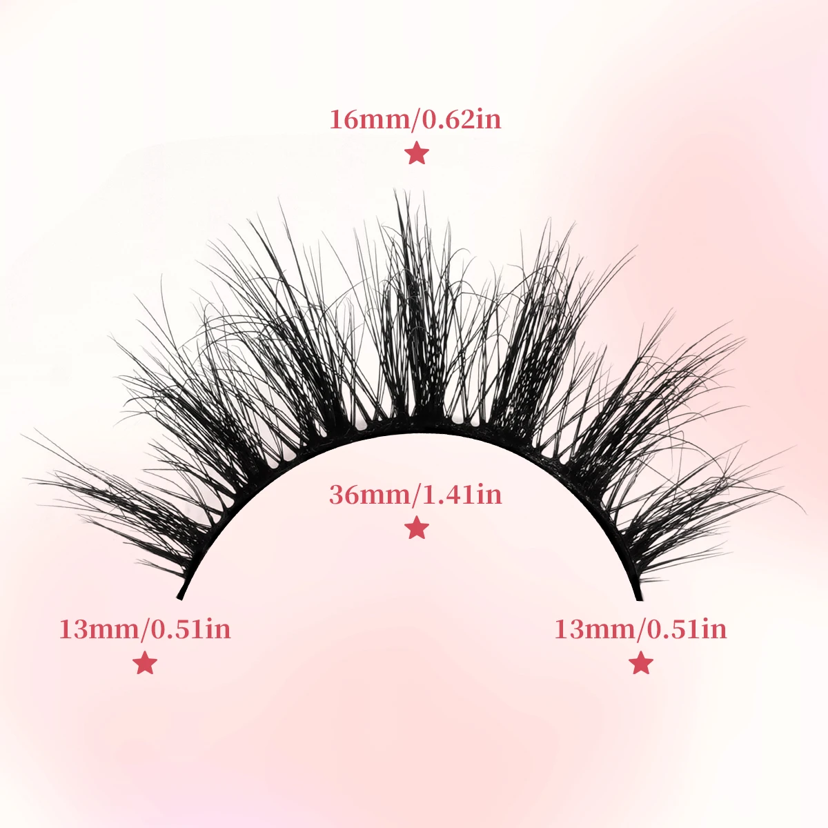 Magefy 8 pares naturais completos cílios postiços 3d cílios olho de gato extensão de cílios falsos para ampliar os olhos acessórios de beleza