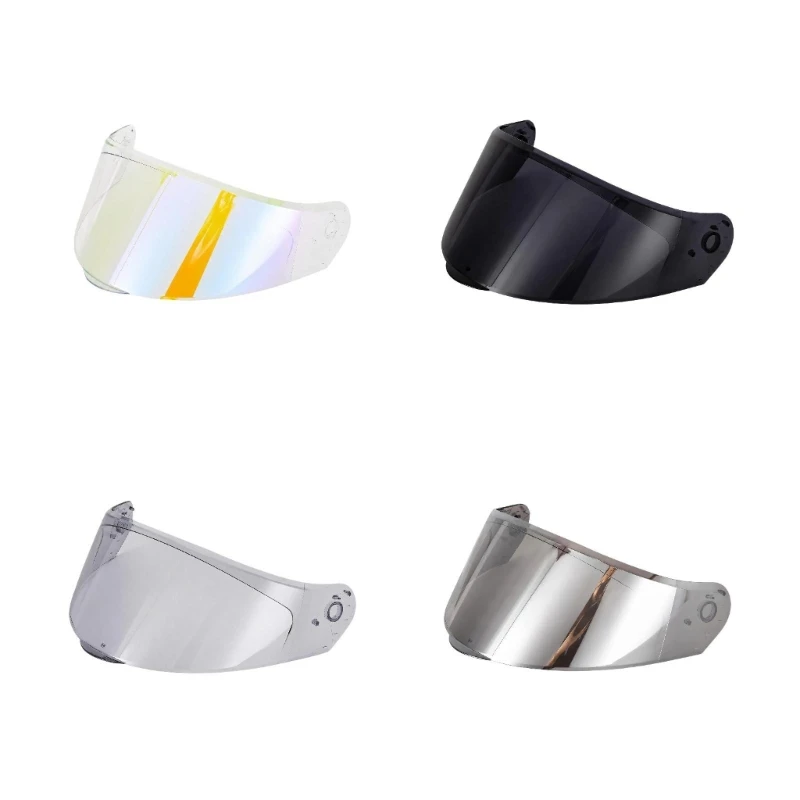 RXJE Curved Helmet Lens Cover, Face for SOMAN Model, Daily Use Face Panel