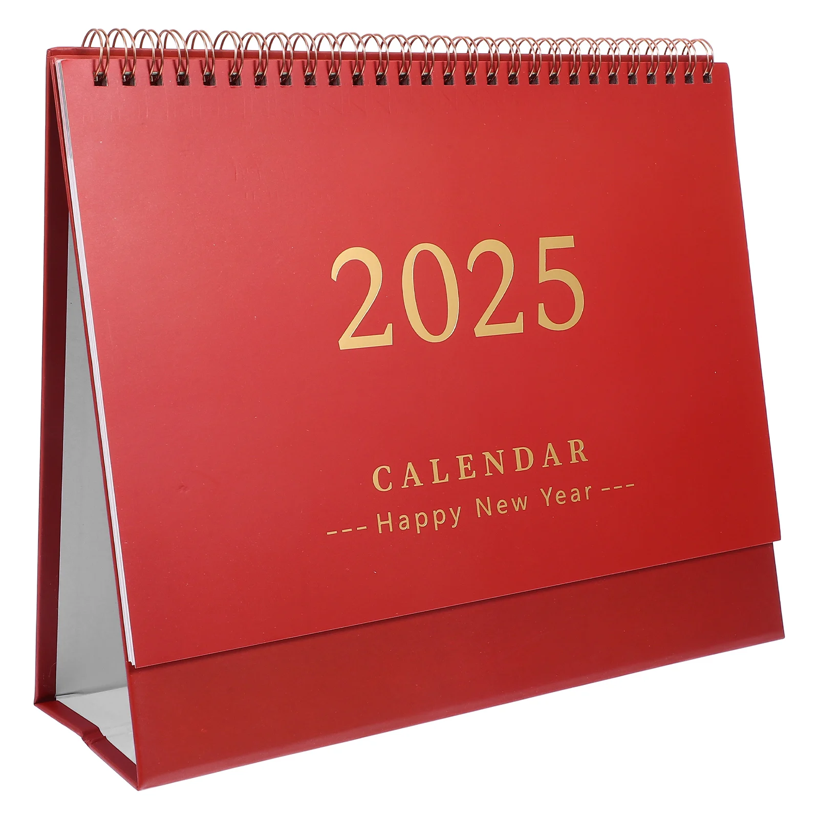 

2024 2025 Desk Calendar Flip Standing Monthly Table Office Decor Small Lunar Chinese Lunar Calendar Year Planner