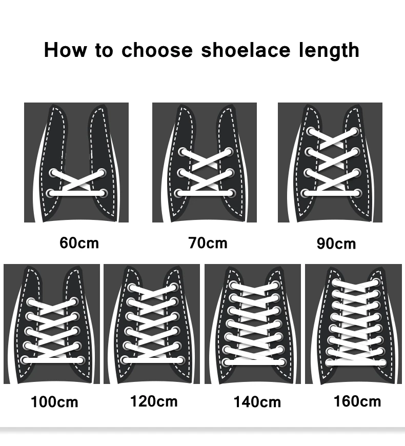 Ovale, halbkreisförmige Sport-Schnürsenkel, gewebte, runde Schnürsenkel, klassische, unisex Schnürsenkel als Ersatz für Sneaker und Freizeitstiefel. – Detail 11