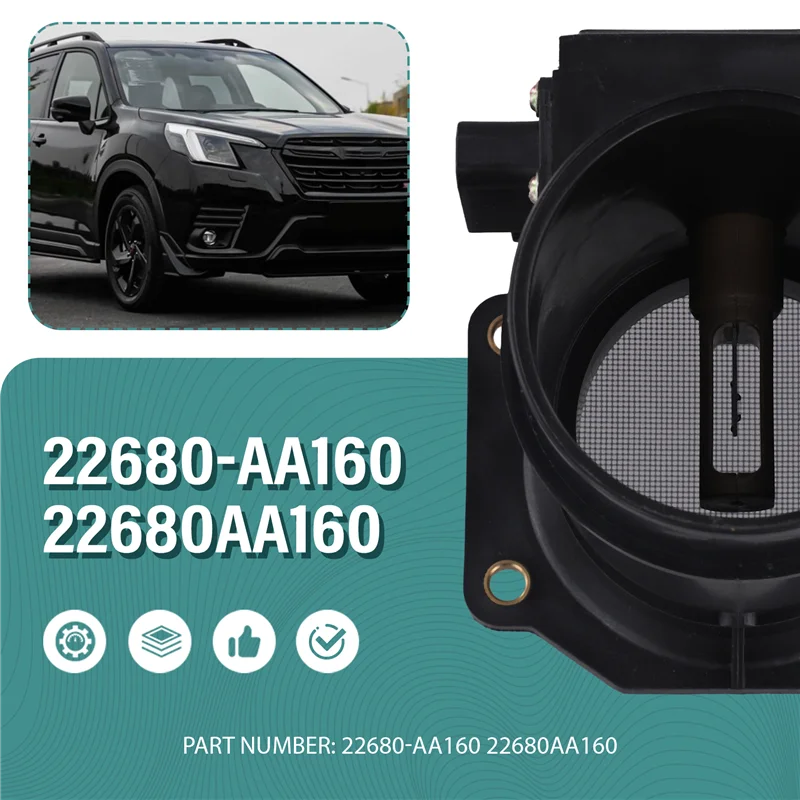 

Precisionn 22680-AA160 Car Air Mass Flow Meter Sensor For Subaru Forester Impreza Legacy 1993-2000 22680AA160