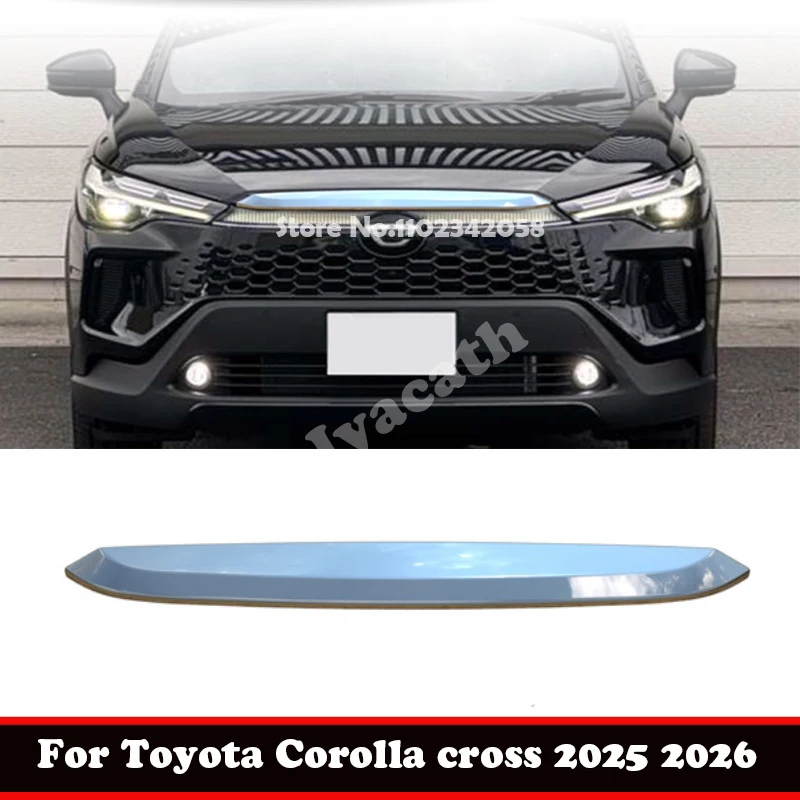 

Для Toyota Corolla Cross 2025 2026, передняя центральная сетка из АБС-пластика, модифицированная решетка, накладка, передняя сетка, декоративные аксессуары