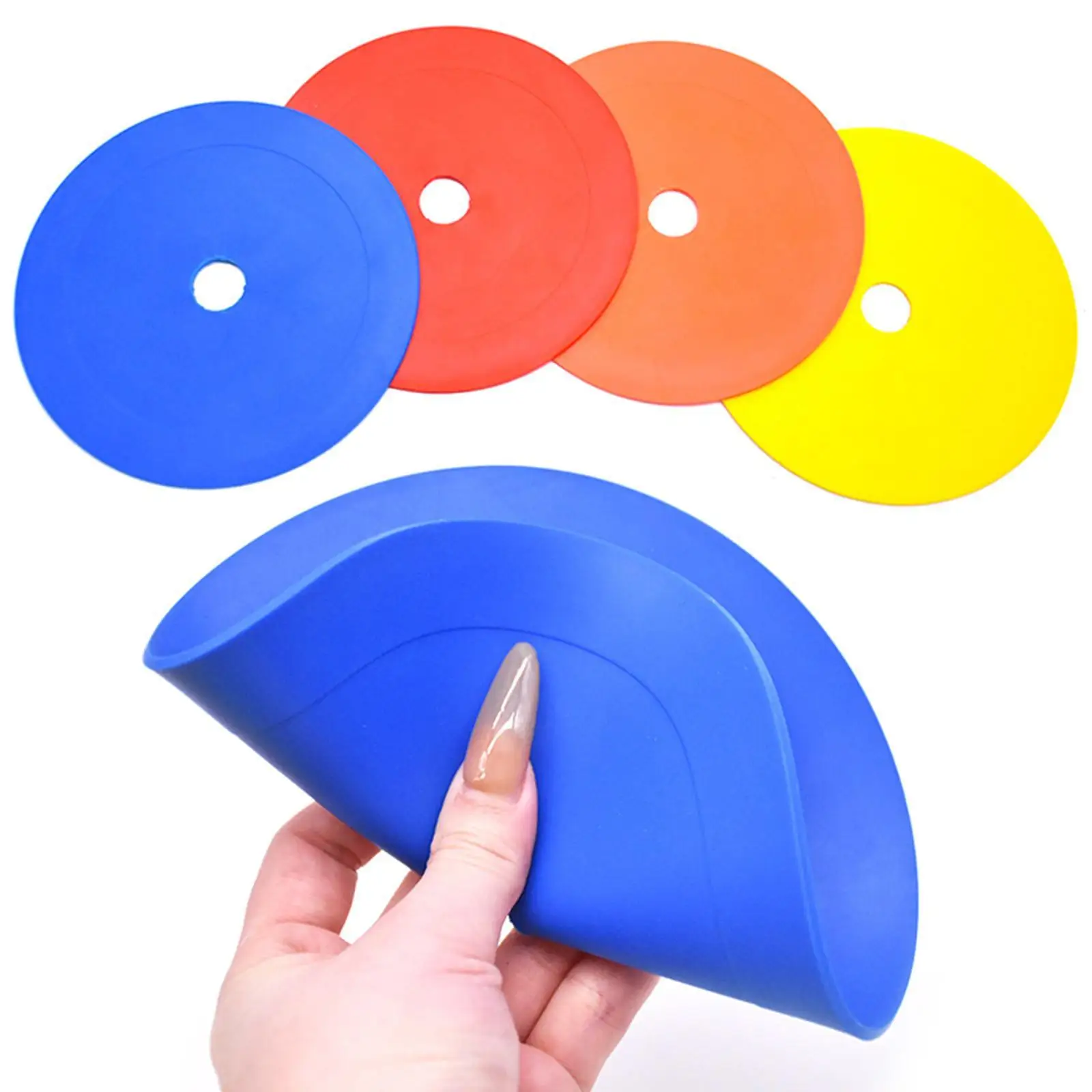 

Soccer and Hockey Training Target Disc Compact Design Football Goal Target Plates for Reaction Improvement