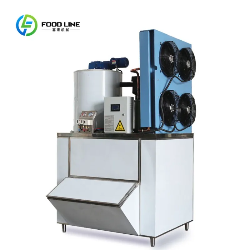 Hot Sale Commercial 2 Tons Flake Ice Machine Price for Fish