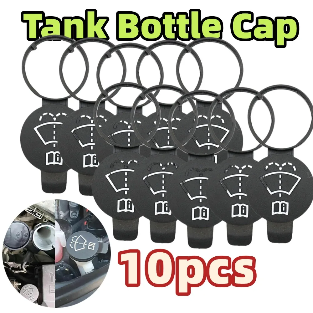 10 pçs limpador de pára-brisa do carro lavadora reservatório fluido tampa da garrafa para chevrolet aveo cruze malibu sonic trax volt equinox